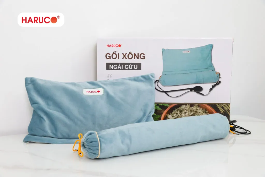 gối ngải cứu sử dụng công nghệ gia nhiệt hiện đại, nhiệt sẽ được phân phối đều và đồng đều trong quá trình sử dụng