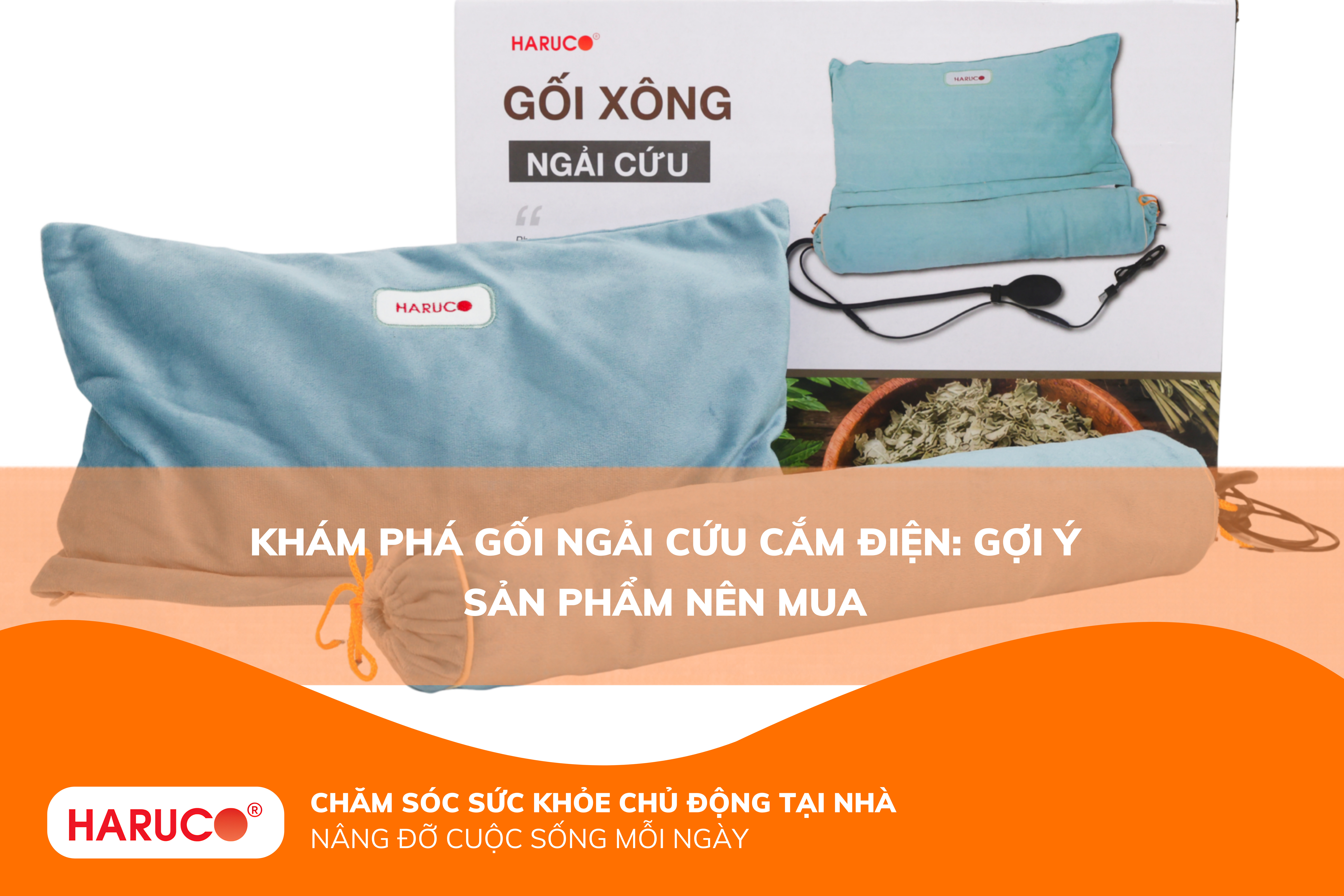 Khám phá gối ngải cứu cắm điện: Gợi ý sản phẩm nên mua