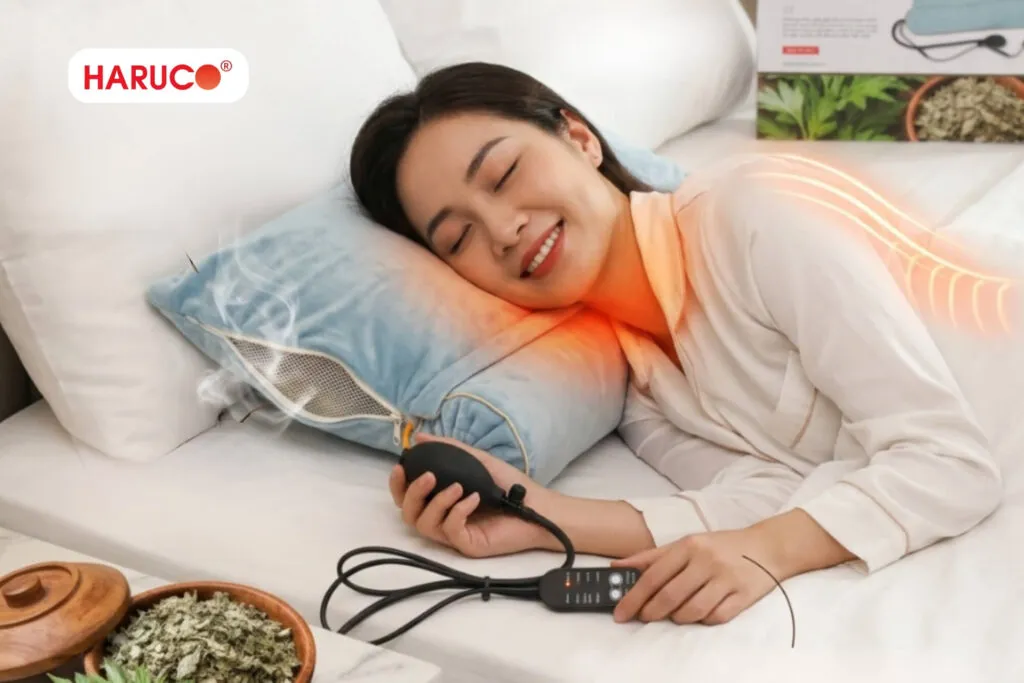 Gợi ý gối ngải cứu cắm điện đáng mua hiện nay