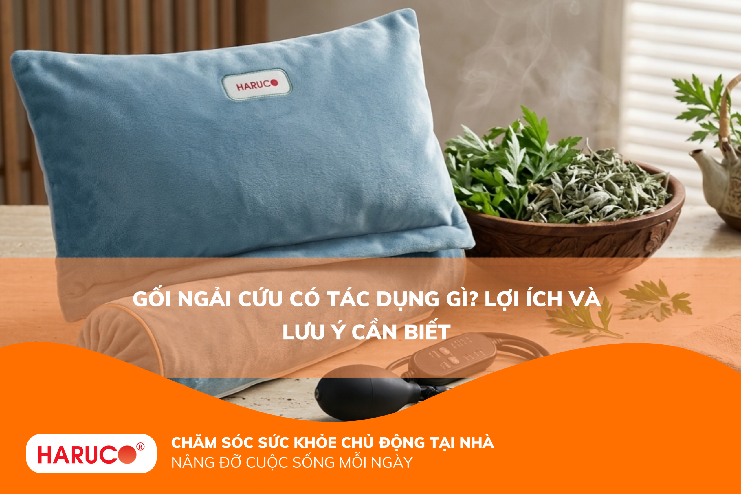 Gối ngải cứu có tác dụng gì? Lợi ích và lưu ý cần biết