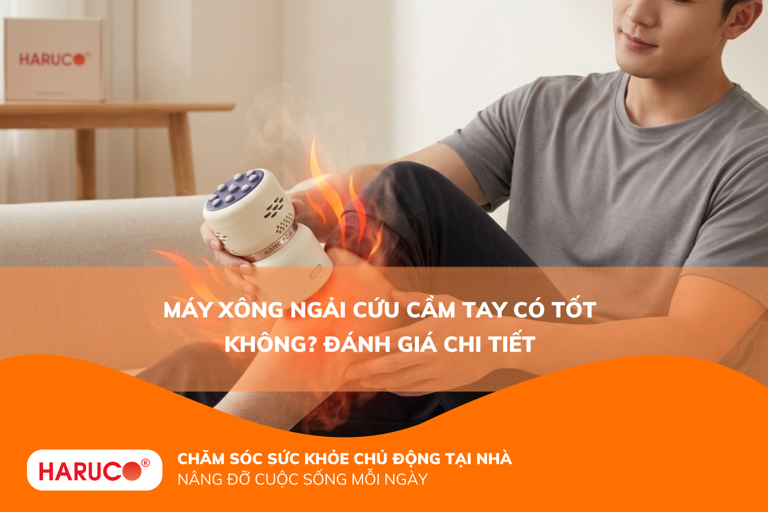 Máy xông ngải cứu cầm tay có tốt không? Đánh giá chi tiết