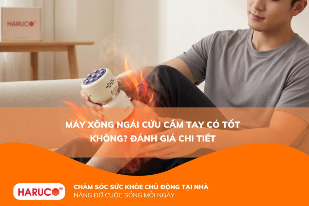 Máy xông ngải cứu cầm tay có tốt không? Đánh giá chi tiết