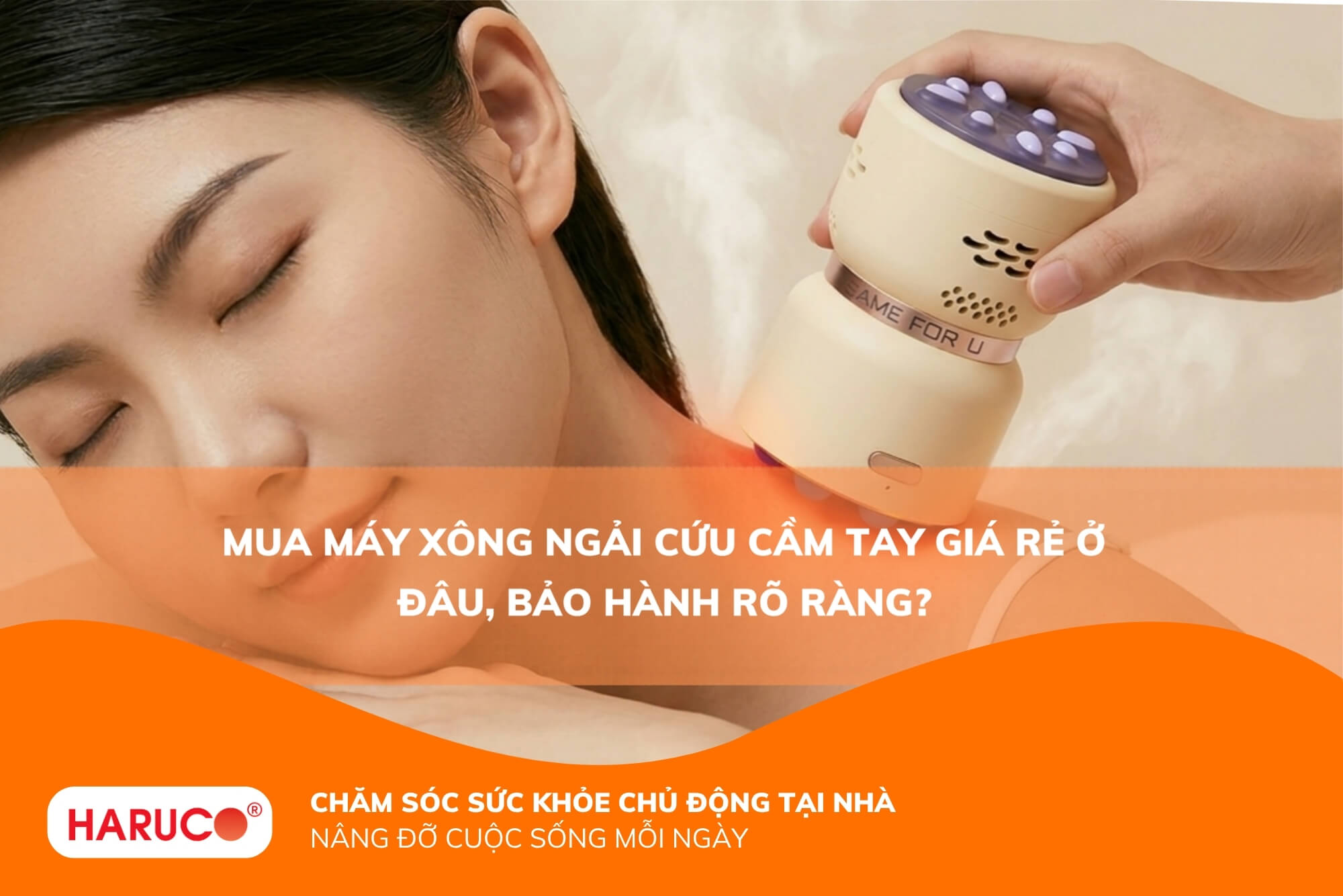 Mua máy xông ngải cứu cầm tay giá rẻ ở đâu, bảo hành rõ ràng?