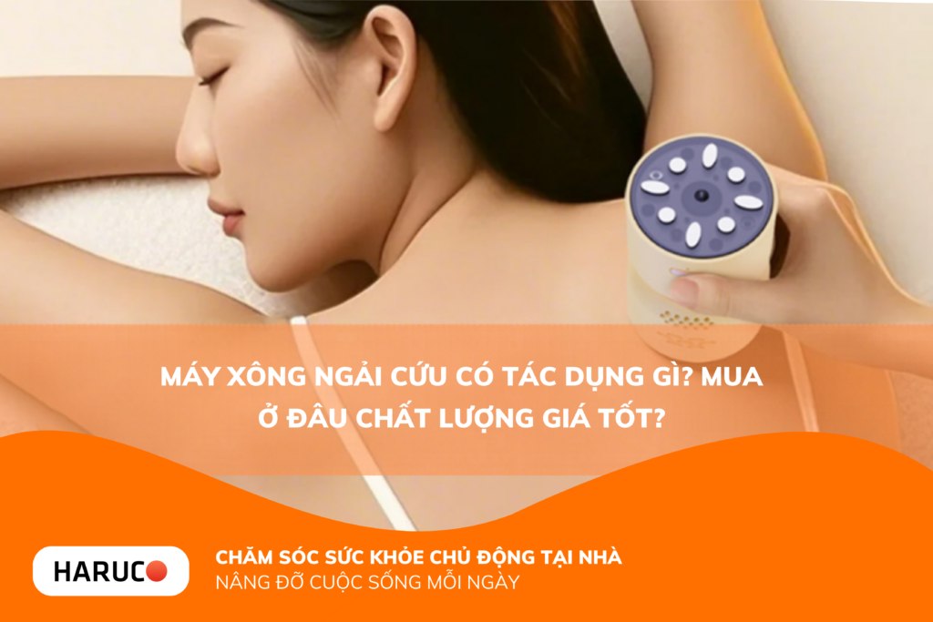 Máy xông ngải cứu có tác dụng gì? Mua ở đâu chất lượng giá tốt?