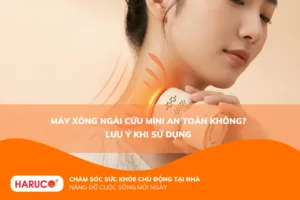 Máy xông ngải cứu mini an toàn không? Lưu ý khi sử dụng