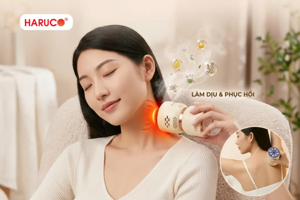 Haruco - Địa chỉ mua máy xông ngải cứu mini tại nhà chất lượng