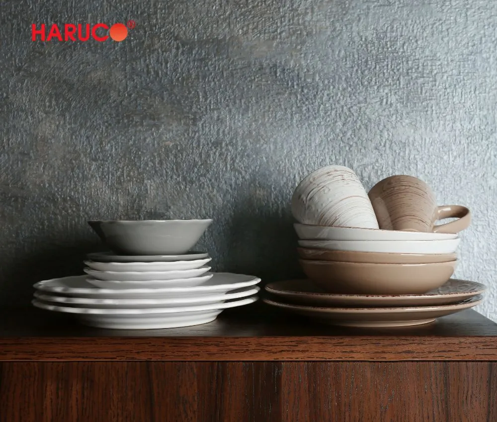 Bộ chén dĩa gốm sứ cao cấp tặng mẹ bạn trai