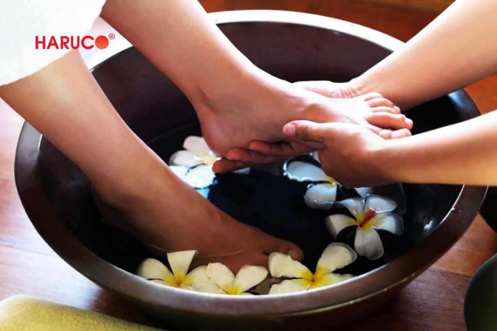 Ngâm chân 2–3 lần/tuần giúp thư giãn và hỗ trợ tuần hoàn hiệu quả, giải đáp thắc mắc 1 tuần nên ngâm chân mấy lần