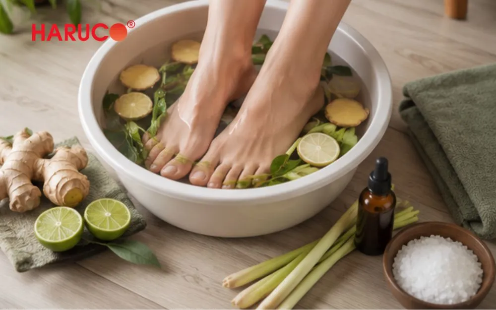Người bị huyết áp thấp không nên ngâm chân bằng nước nóng