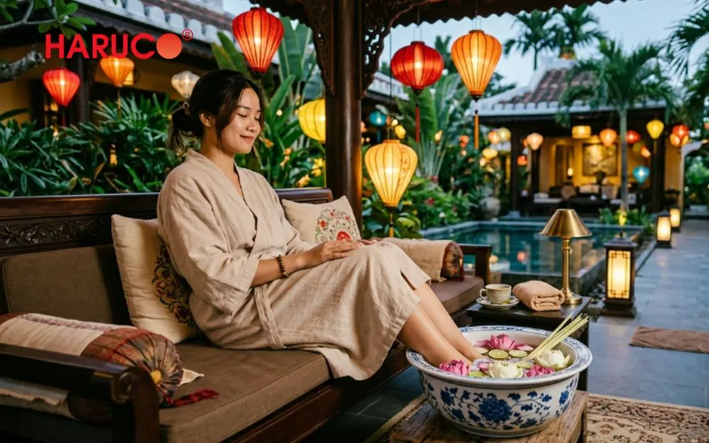 Duy trì thói quen sử dụng nước nóng ngâm chân giúp khí huyết lưu thông ổn định