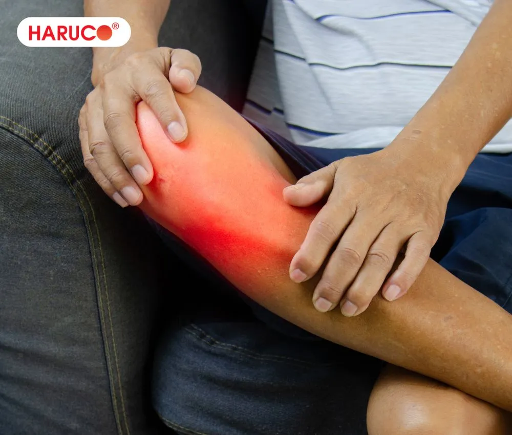Đau nhức khớp tay, chân là biểu hiện của bệnh phong thấp
