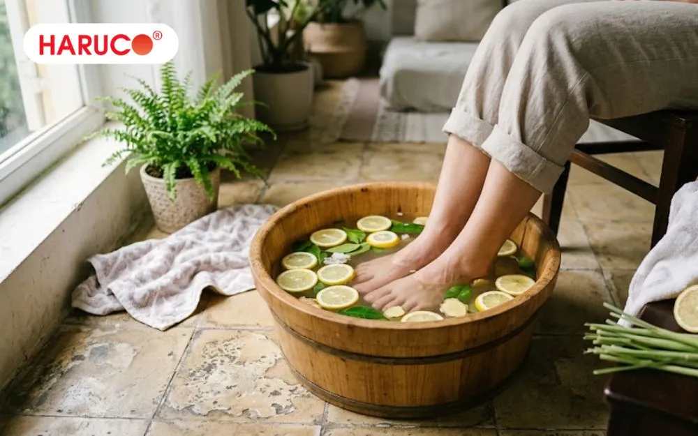 Ngâm chân với chanh cực kỳ tốt nếu được thực hiện đúng cách
