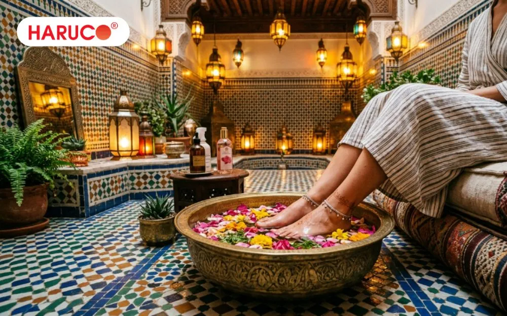 Người thường xuyên bị lạnh tay chân nên thực hiện ngâm chân với dầu gió