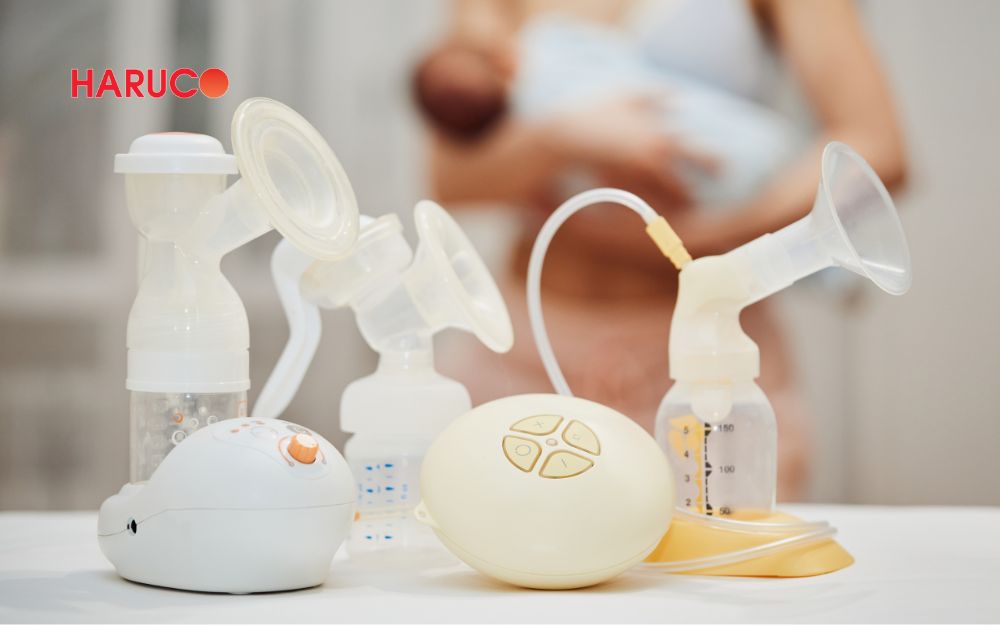 Máy hút sữa hỗ trợ nuôi con bằng sữa mẹ