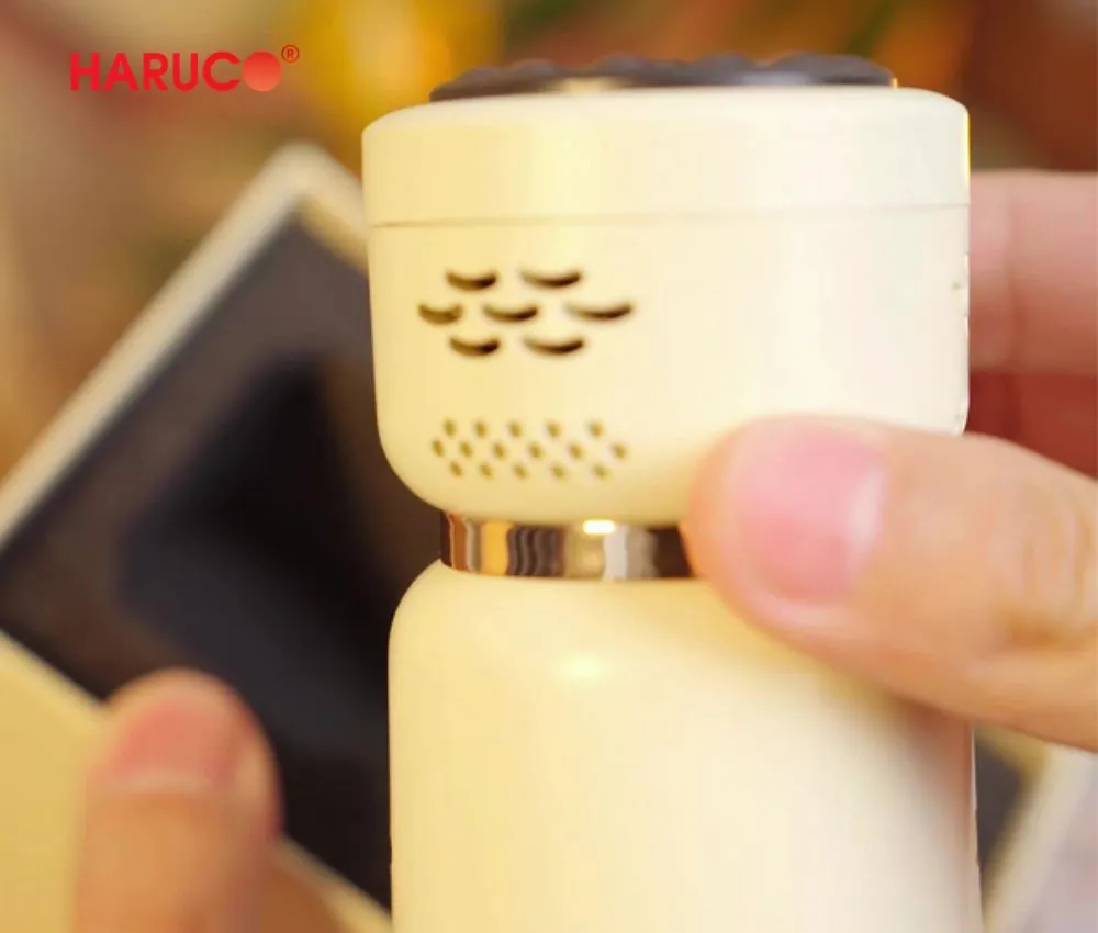 Máy xông ngải cứu nhiệt lượng cầm tay mini Haruco