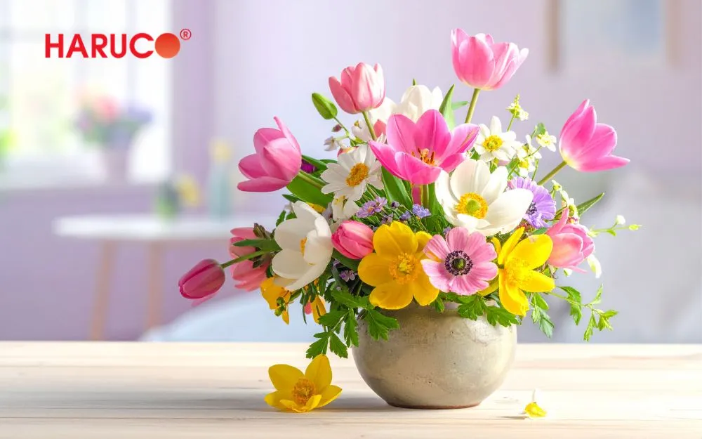 Tặng mẹ hoa để bàn nhân ngày sinh nhật