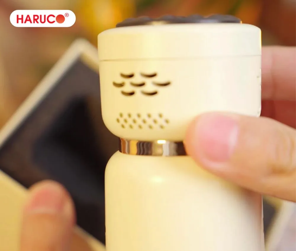 Máy xông ngải cứu nhiệt lượng cầm tay mini Haruco