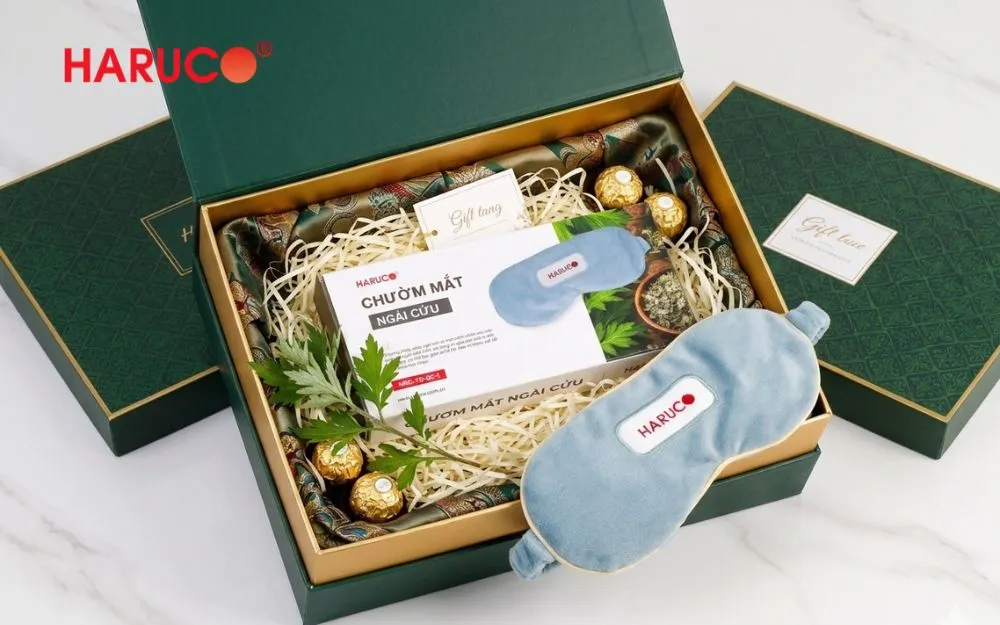 Chườm mắt ngải cứu Haruco