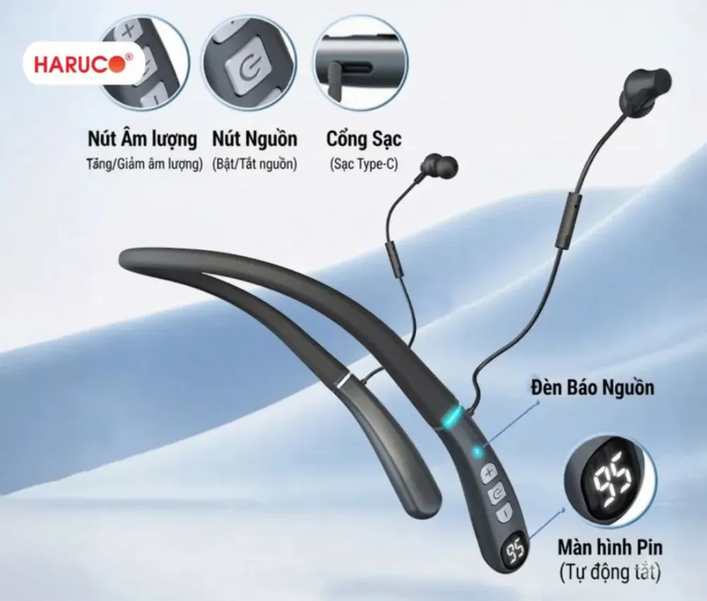 Máy trợ thính đeo cổ kỹ thuật số Haruco