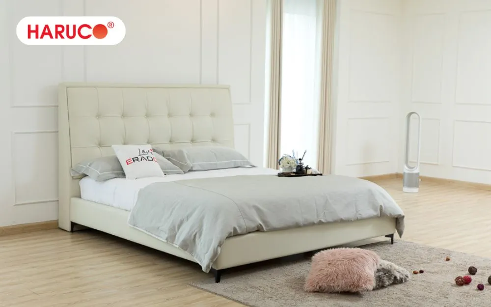 Bộ chăn ga mềm mại thoáng khí giúp bà có giấc ngủ êm ái và trọn vẹn hơn