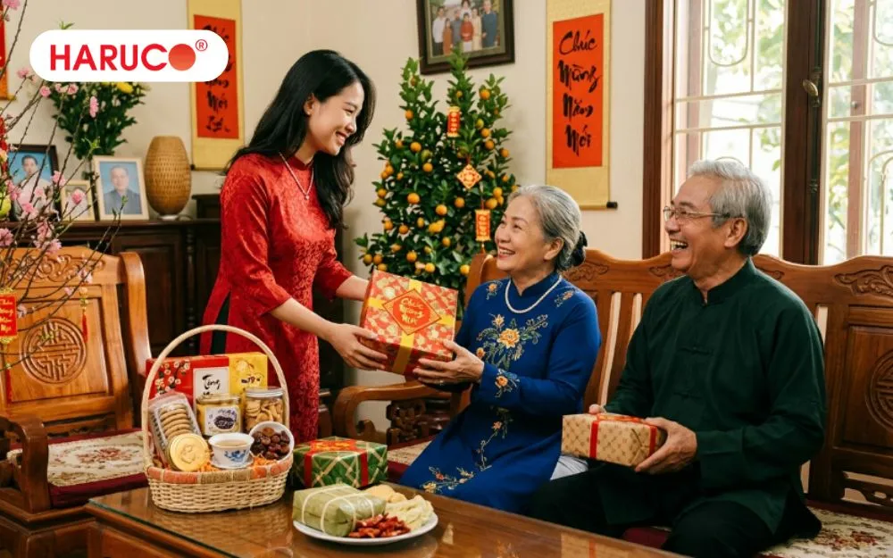 Chọn dịp phù hợp để tặng quà ông bà