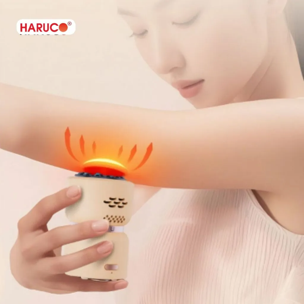 Sử dụng máy xông ngải cứu nhiệt lượng cầm tay mini giúp giảm tình trạng tay có cảm giác như kim châm