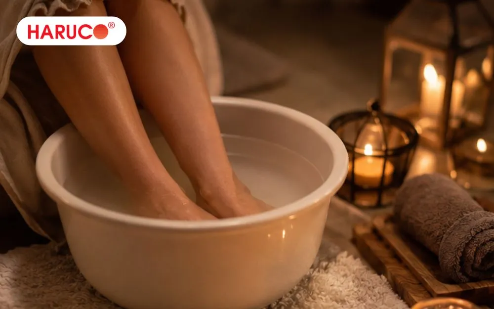 Ngâm chân vào buổi tối cực kỳ tốt cho sức khỏe