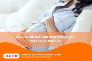 Bầu nằm gối ngải cứu được không? Đọc ngay trước khi dùng