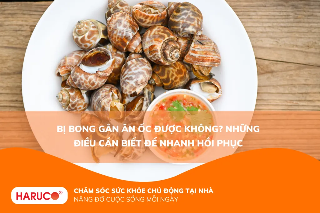 Bị bong gân ăn ốc được không? Những điều cần biết để nhanh hồi phục