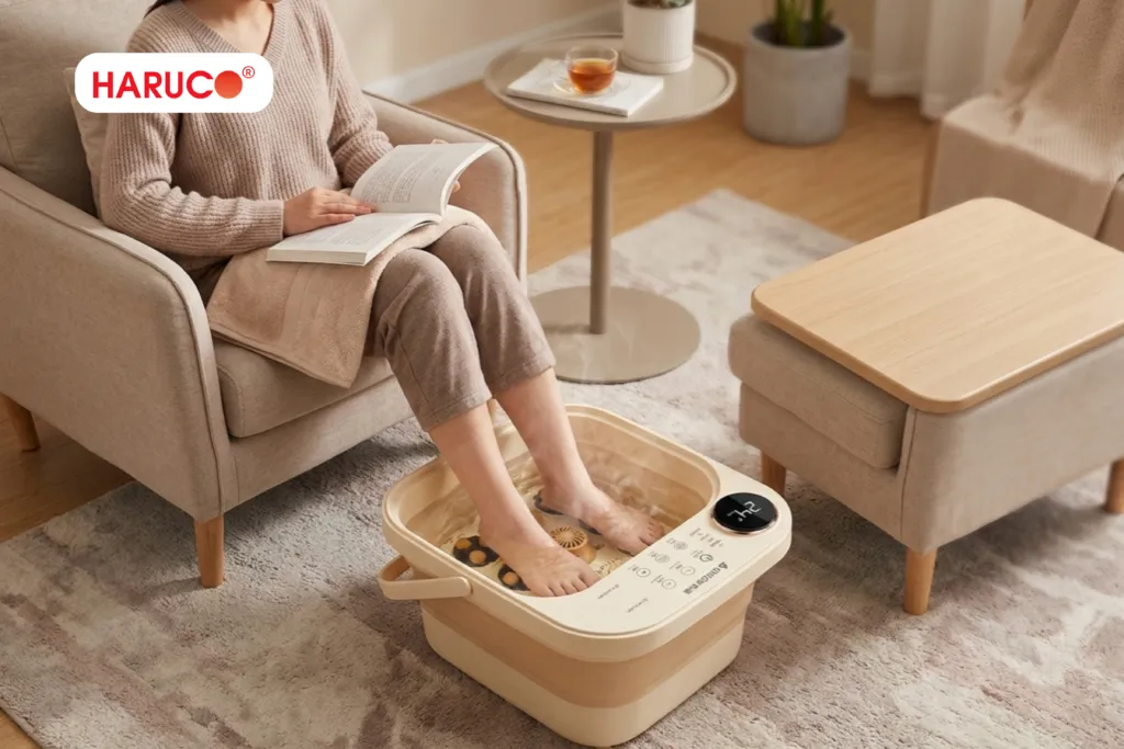 Bồn ngâm chân massage đa năng Haruco