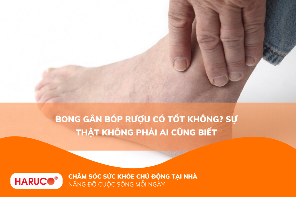 Bong gân bóp rượu có tốt không? Sự thật không phải ai cũng biết