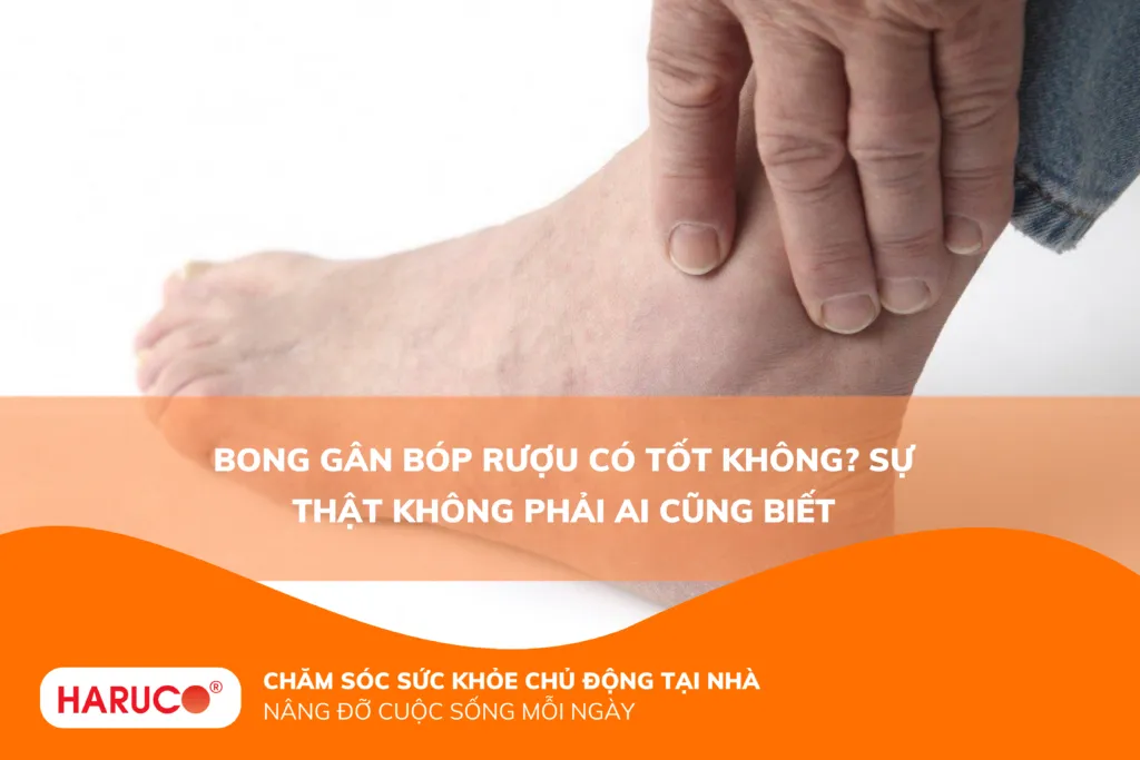 Bong gân bóp rượu có tốt không? Sự thật không phải ai cũng biết