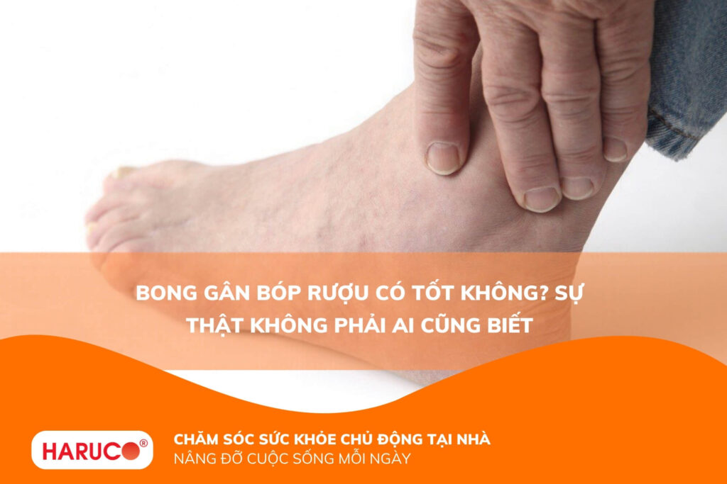 Bong gân bóp rượu có tốt không? Sự thật không phải ai cũng biết