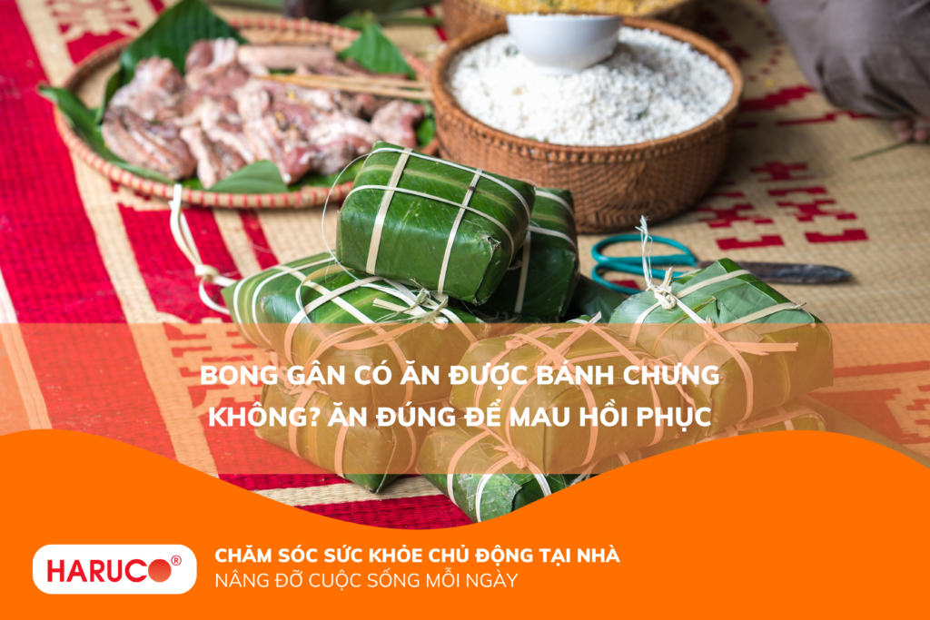 Bong gân có ăn được bánh chưng không? Ăn đúng để mau hồi phục