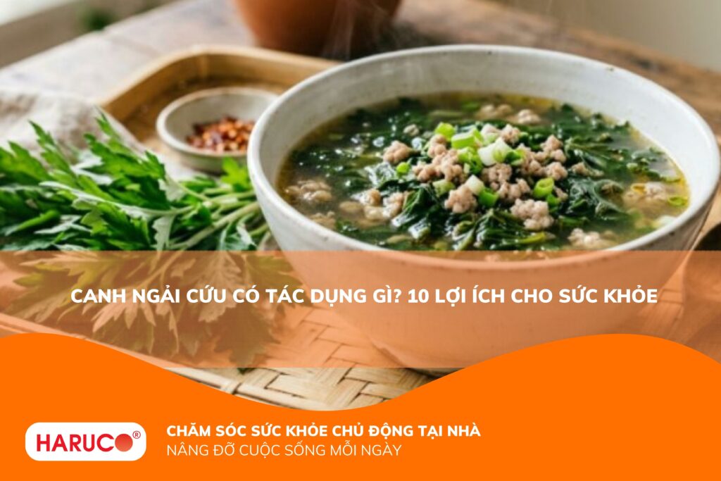 Canh ngải cứu có tác dụng gì? Chuyên gia giải đáp 10 lợi ích cho sức khỏe