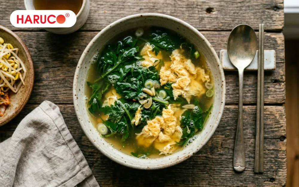 Việc ăn canh ngải cứu mềm, ấm giúp người già dễ tiêu hóa