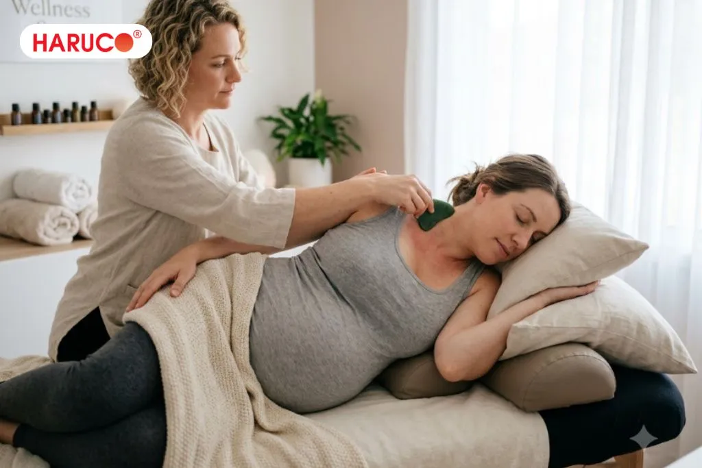 Có bầu cạo gió được không?