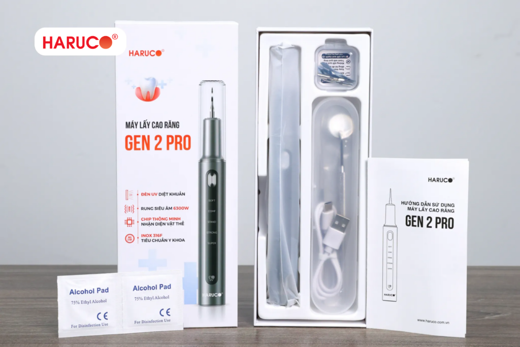 Có nên sử dụng máy lấy cao răng tại nhà của Haruco?