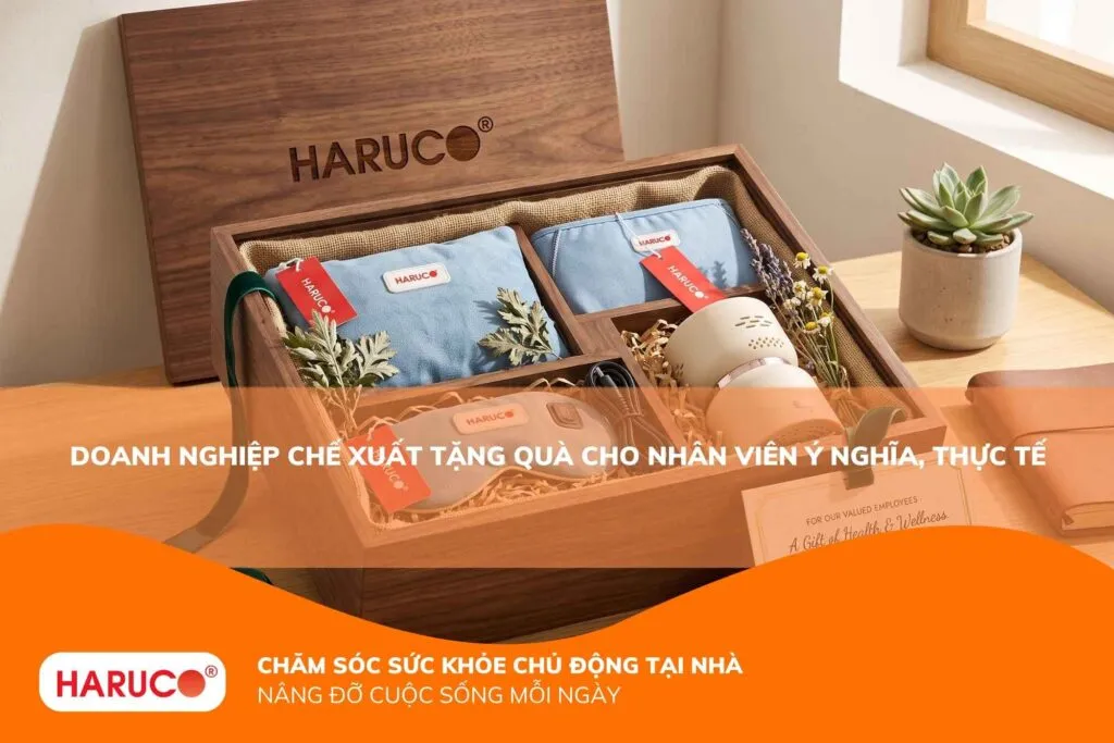 Doanh nghiệp chế xuất tặng quà cho nhân viên ý nghĩa, thực tế