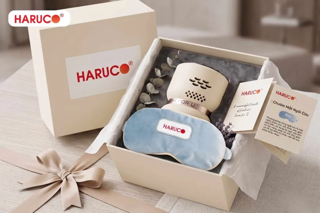 Doanh nghiệp chế xuất tặng quà cho nhân viên sản phẩm tại Haruco