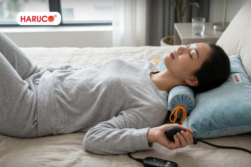 Sử dụng gối ngải cứu cắm điện có an toàn không?