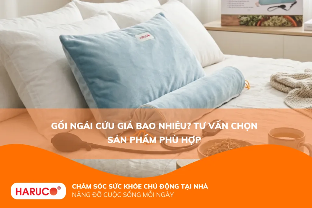 Gối ngải cứu giá bao nhiêu? Tư vấn chọn sản phẩm phù hợp