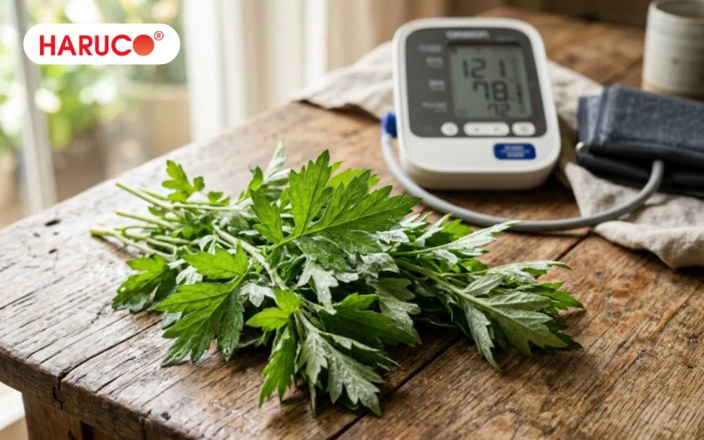 Người bị huyết áp thấp nên ăn ngải cứu