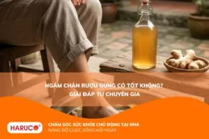 Ngâm chân rượu gừng có tốt không? Sự thật không phải ai cũng biết