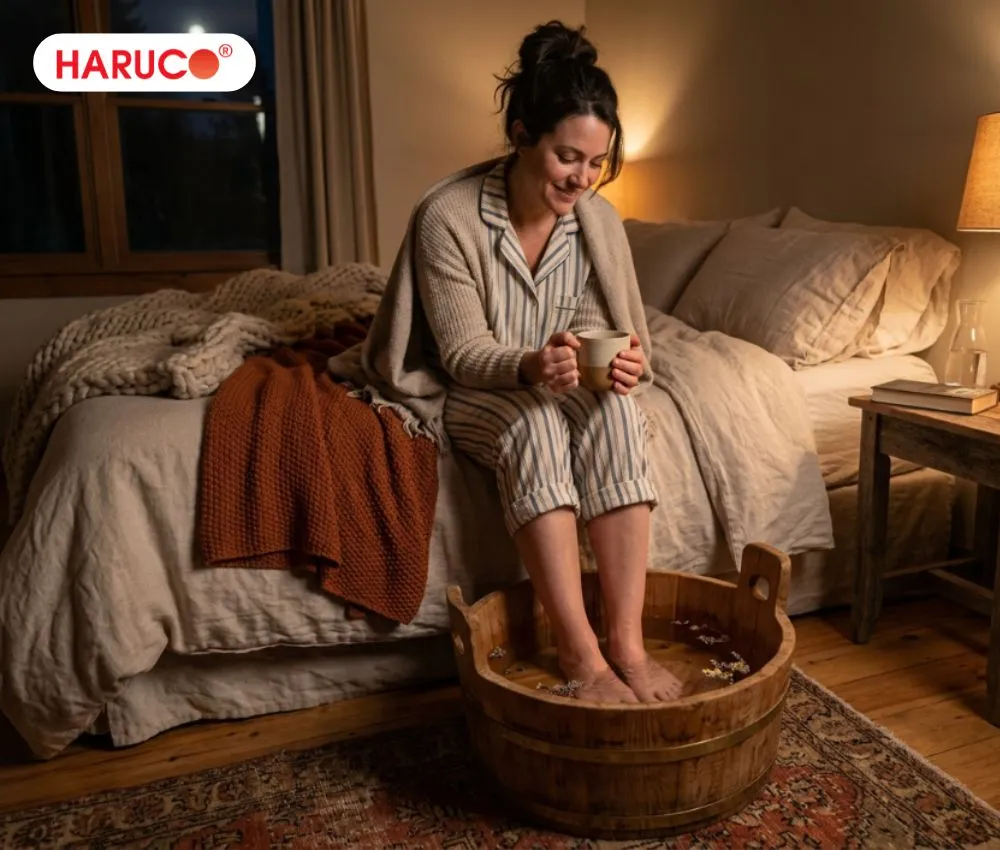 Ngâm chân trước khi ngủ đem tới nhiều lợi ích cho sức khỏe