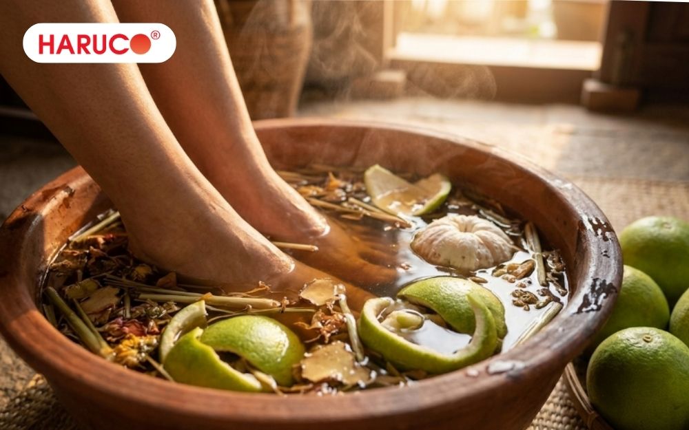 Sự kết hợp giữa vỏ bưởi và sả giúp nhân đôi hiệu quả giải cảm