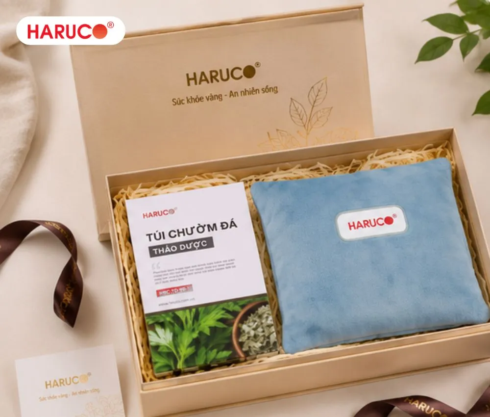 Túi chườm đá thảo dược Haruco