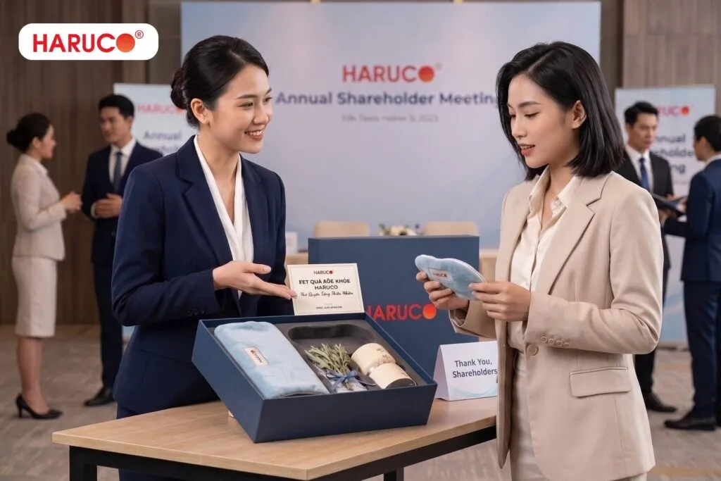 Quy trình đặt quà tặng đại hội cổ đông