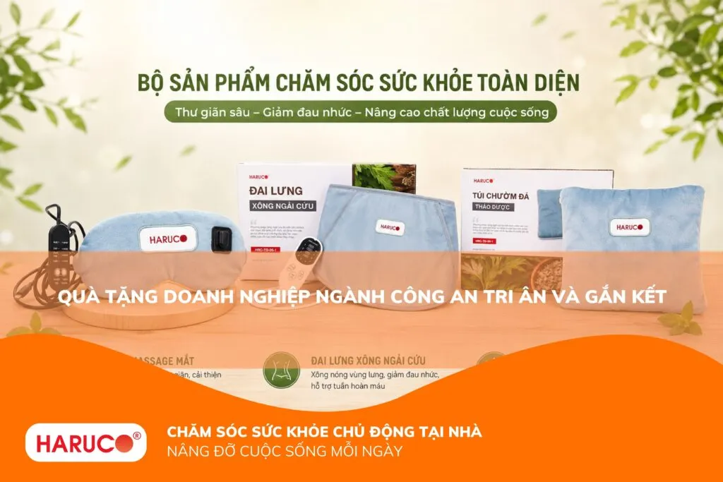 Quà tặng doanh nghiệp ngành công an tri ân và gắn kết