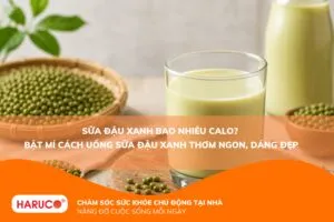 sữa đậu xanh bao nhiêu calo thumb